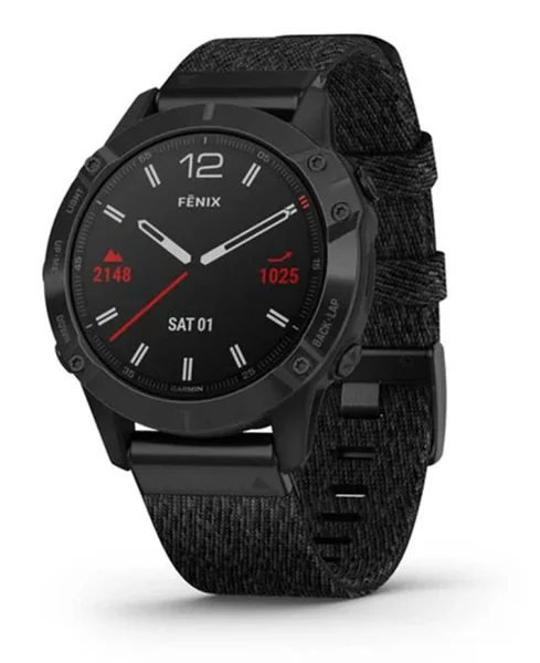 Fenix 6 Sapphire DLC Karbongrå Beställ idag