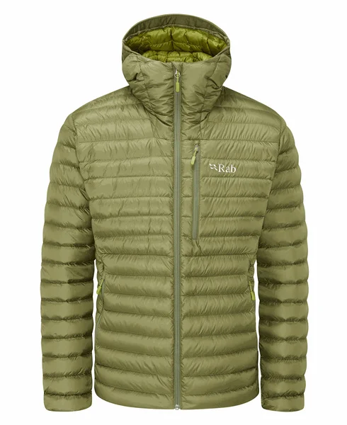 Microlight Alpine Jacket Chlorite Green Populärt val