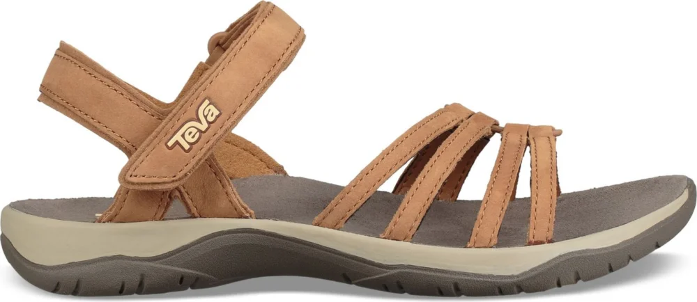 W's Elzada Sandal Leather Pecan Reapris