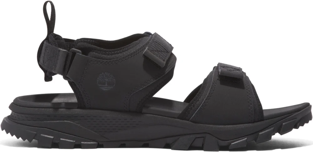 Womens Lincoln Peak 2 Strap Sandal Blk Leather Beställ idag