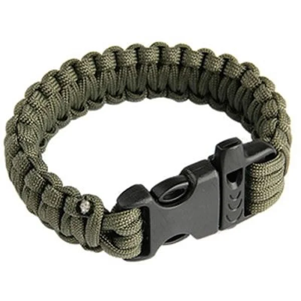 Survival Bracelet Olivengrønn Endast denna vecka