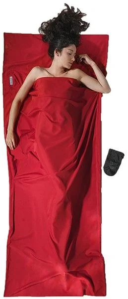 Snabb leverans Travelsheet Microfiber Cranberry