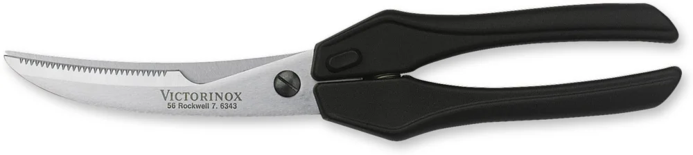 Fågelsax, -stål, 25 cm, Svarta nylonhandtag Beställ nu