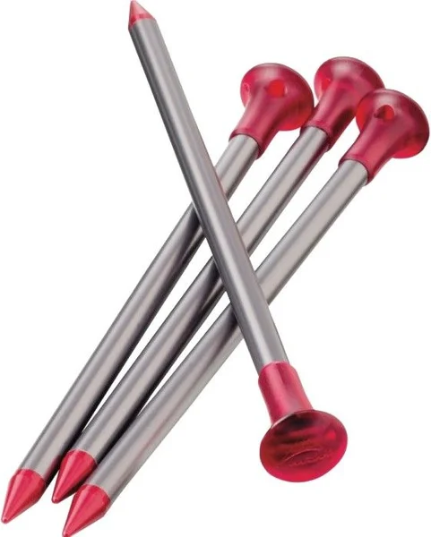 Premium Carbon Core Stake Kit 4-Pack Red