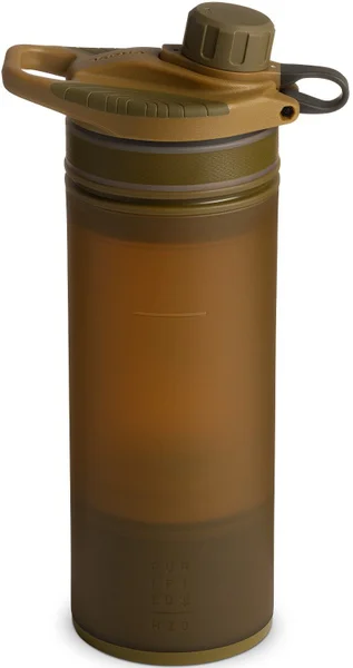 Reapris GeoPress Purifier Bottle Coyote Brown