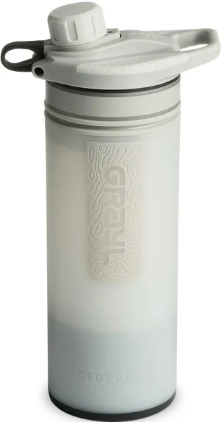 Fynd GeoPress Purifier Bottle Peak White