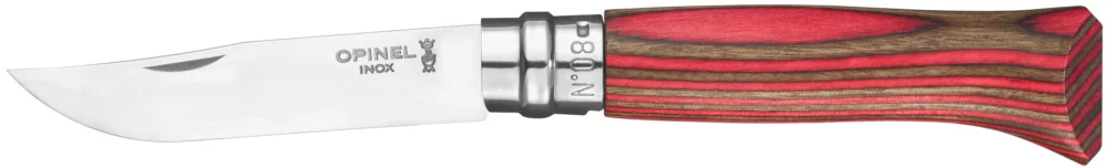 Fri frakt N08 Laminated Birch Red