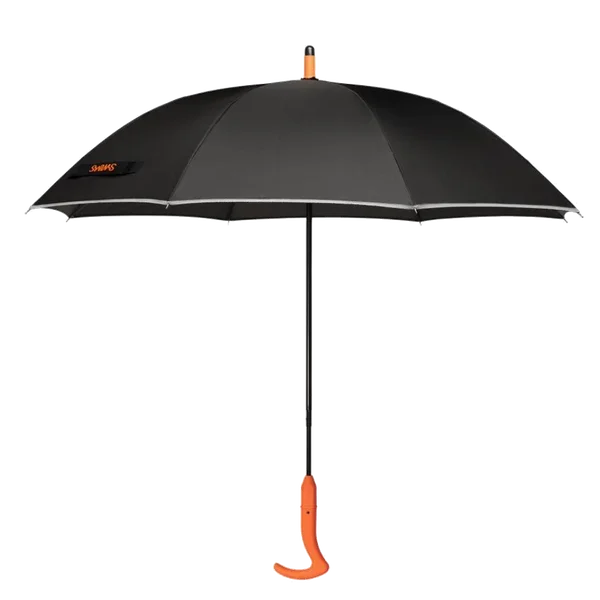 Endast idag Umbrella Long Black/Orange
