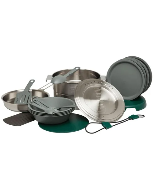 Basecamp Cook Set Stainless Steel Kundfavorit