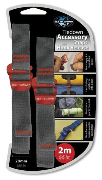 Bästa pris Tiedown Hook Strap 2m x 20mm