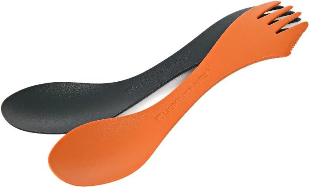 Populärt val Spork Medium 2-pack Rusty Orange / Slaty Black