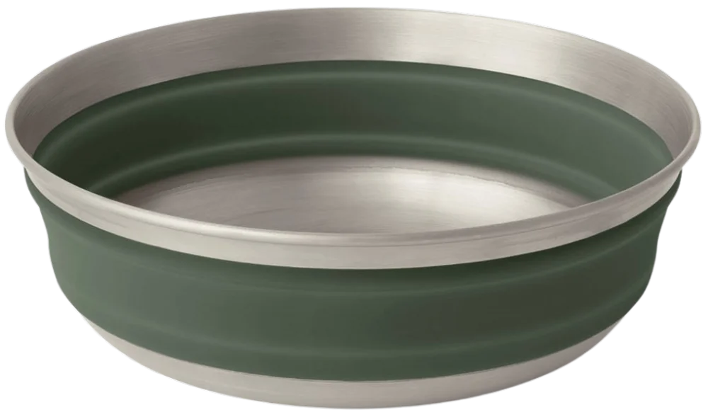 Begränsad tid Detour Stainless Steel Collapsible Bowl M Green