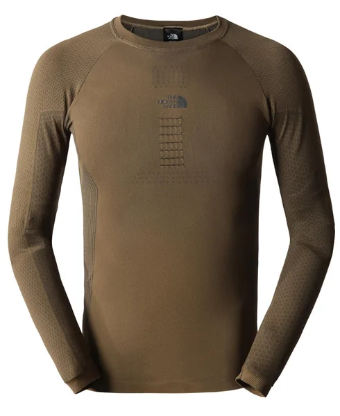 M Active L/S Crew Neck Green Outlet