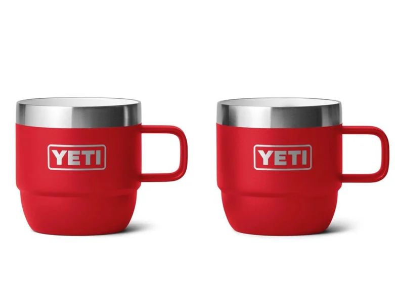 Rabatter Rambler Espresso 177 ml Mug 2-pk Rescue Red