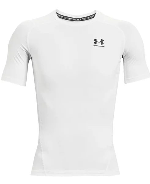 Köp online UA HG Armour Comp SS White/Black