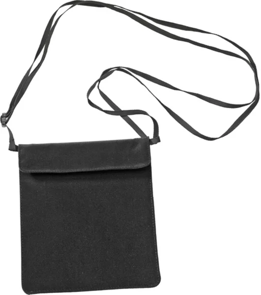 Secret Passport Wallet Silk Black Säker betalning