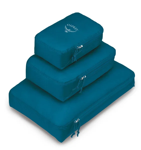 Fri frakt Packing Cube Set Waterfront Blue