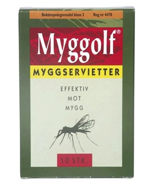 Myggserviett 10pk Begränsat erbjudande