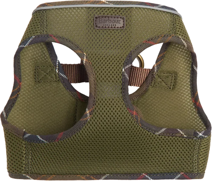 Mesh Dog Harness Olive Lågt pris
