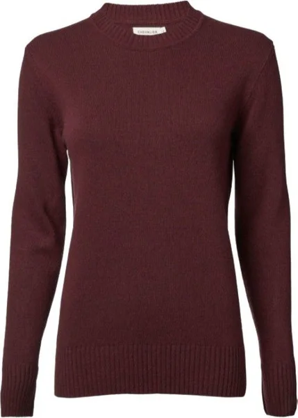 Snabb frakt Clouds Sweater Women Wine Red