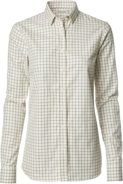 Premium Sheppey Shooting Fit Shirt Women Chestnut Tattersall