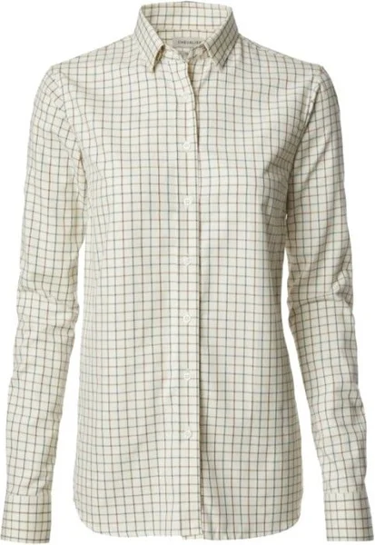 Bästa pris Scaleby Shirt Shooting Fit Women Marble Green Tattersall