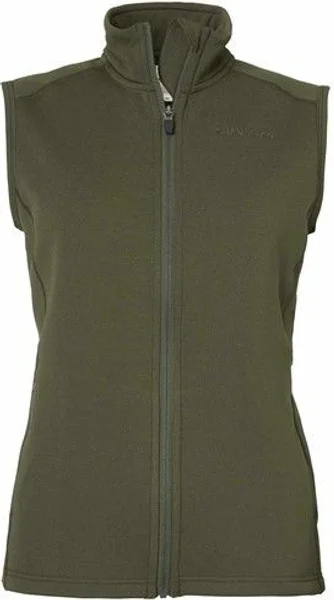 Lenzie Fleece Vest Women Dark Green Billigare