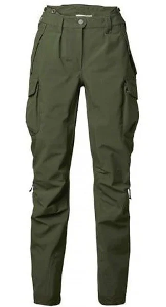 Breton GTX Pants Women Dark Green Extra rabatt