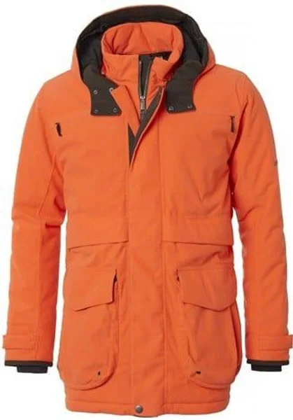 Billigare Basset Winter Jacket Men High Vis Orange