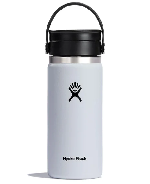 Nyhet 16 oz Wide Flex Sip Lid White