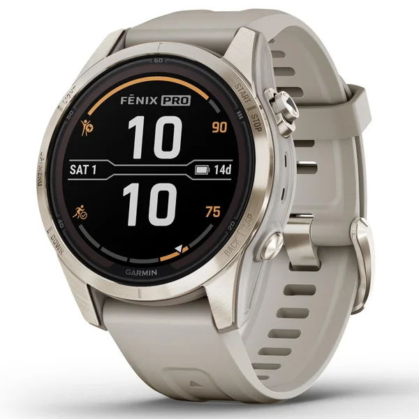 fenix 7S Pro Sapphire Solar Soft Gold Begränsat antal