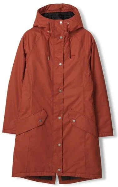 W's Attica Padded Parka Burnt Henna Nyhet