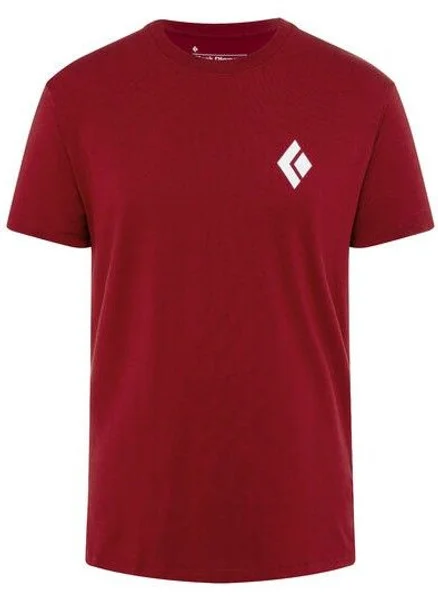 M's Double Diamond Tee Dark Crimson Handla nu