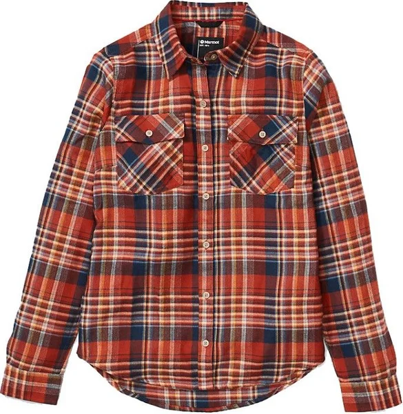 W's Bridget Midweight Flannel LS Picante Begränsat antal