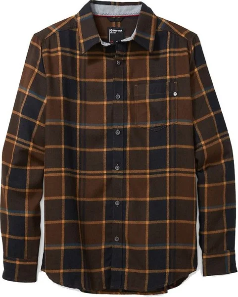 M's Fairfax Midweight Flannel LS Bronze Fynd
