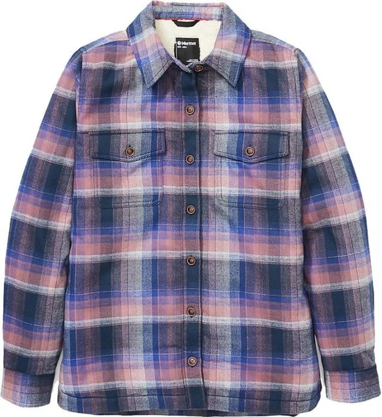 W's Ridgefield Sherpa-Lined LS Dark Indigo Billigare