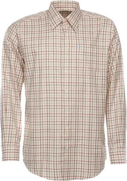 M's Maude Shirt Red/Khaki I lager