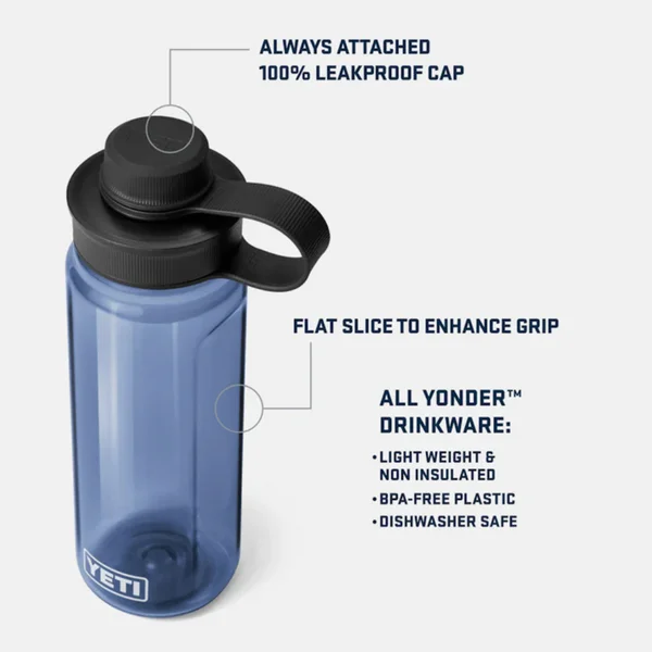 I lager Yonder Tether 750 ml Water Bottle Seafoam