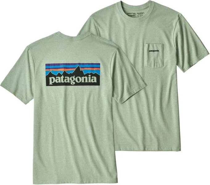 Kampanj M's P-6 Logo Pocket Responsibili-Tee Lite Distilled Green