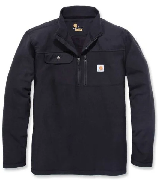 Carhartt M's Fallon 1/2 Zip Sweatshirt Black Premium