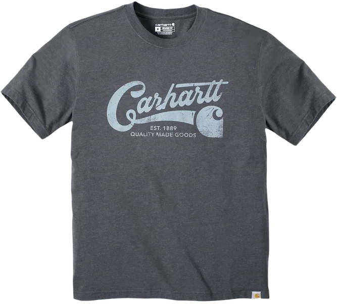 Outlet Carhartt M's S/S Script Graphic T-Shirt Carbon Heather