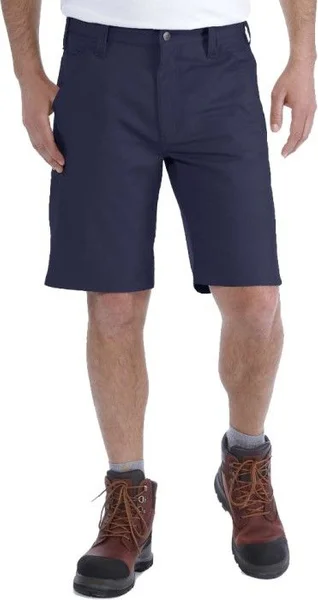Snabb leverans Carhartt M's Rugged Stretch Canvas Short Navy