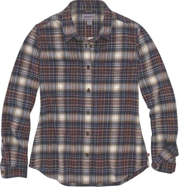 Carhartt W's Hamilton Plaid Flannel Shirt Twilight Beställ idag
