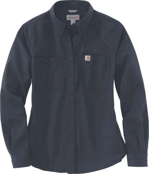 Kundfavorit Carhartt W's Rugged Professional L/S Shirt Navy
