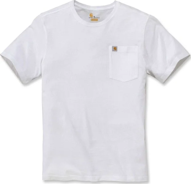 Carhartt M's Warm Weather S/S Pocket T-Shirt White Beställ nu