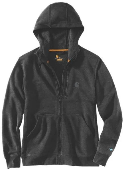 Säker betalning Carhartt M's Delmont Zip Hooded Sweatshirt Black Heather