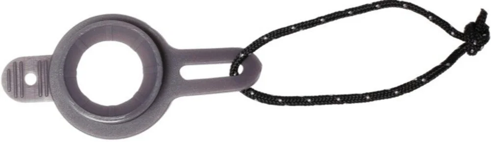 Flat Valve Adapter Charcoal Gray Extra rabatt