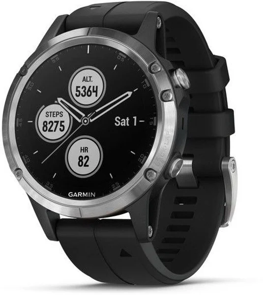 Fenix 5 Plus Silver Erbjudandepris