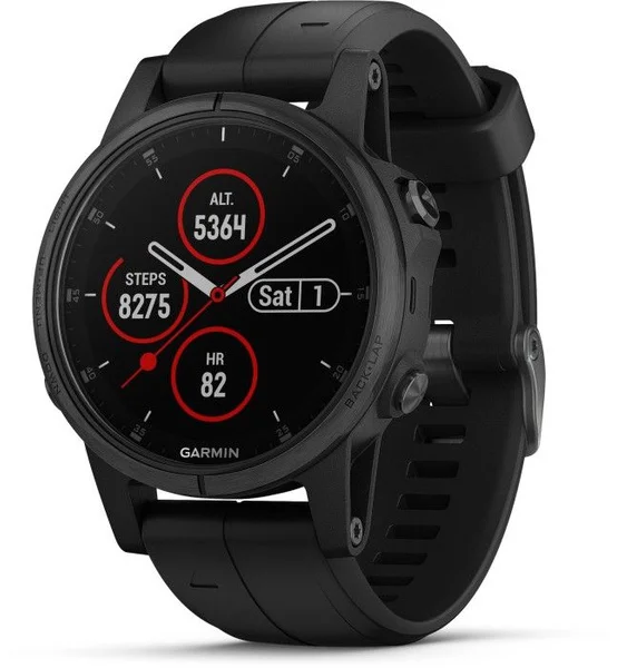 Fenix 5S Plus Sapphire Svart Begränsat antal