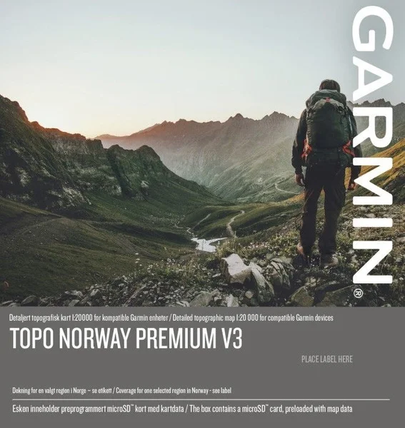 Expressleverans TOPO Norway Premium v3, 5 - Nordvest
